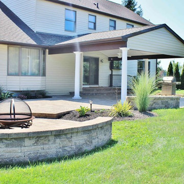 Pennington Patio w/ Overhang Roof