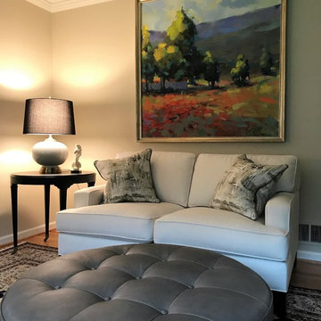 Cozy Gray - Graphic Living Room