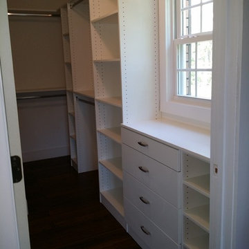 Small Master Walk-In Closet
