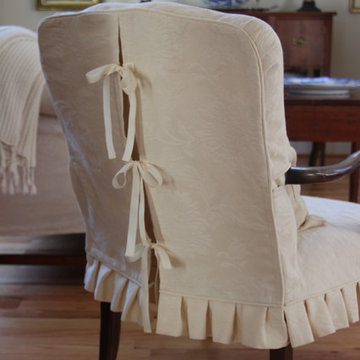 Sue's Custom Chair Slipcover