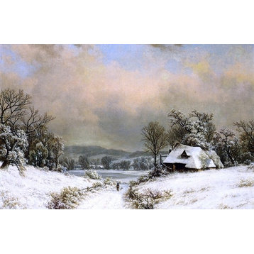 William Mason Brown Winter in the Country Wall Decal