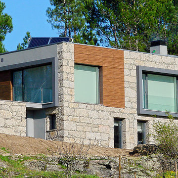 Moradia de estilo contemporâneo