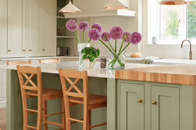 Inspiration for a country kitchen in Sussex.