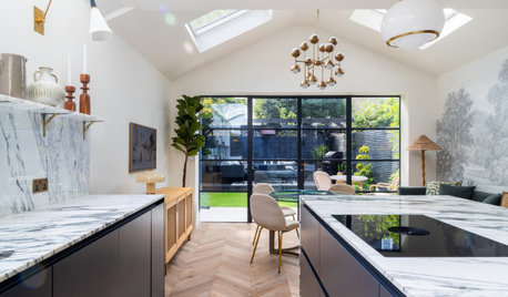 Houzz Tour: Rich, Tactile Materials Shine in This Period House