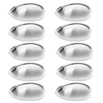 Diversa Hardware - [10-PACK] Diversa Brushed Satin Nickel 3" (76mm) Cabinet Cup Pull - Price is for 10 pulls.