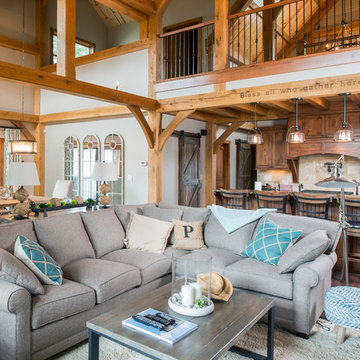 Beautiful lakefront Timber Frame