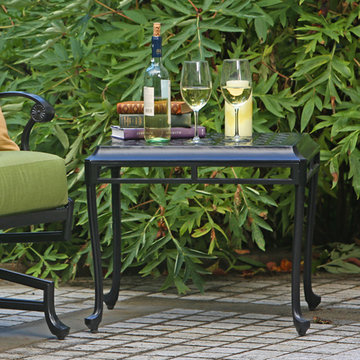 Outdoor Metal Side Table