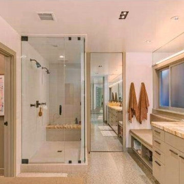 Contemporary Hancock Park Master Bathroom Remodel