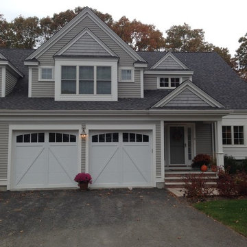 Steel Carriage House Garage Doors