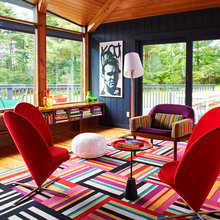 Styling Ideas: Bring a Bold, Patterned Rug Into Your Room