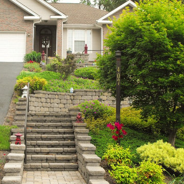 Asian Terrace Garden in Bristol, Virginia