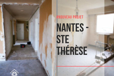Rénovation d'un appartement de 100m2 - Quartier Ste-Thérèse à Nantes (44)