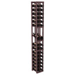Wine Racks America - 2 Column Display Row Wine Cellar Kit, Pine, Burgundy/Satin Fi - Make your best vintage the focal point of your wine cellar. High-reveal display rows create a more intimate setting for avid collectors wine cellars. Our wine cellar kits are constructed to industry-leading standards. You'll be satisfied. We guarantee it.