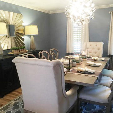 Coastal Glam Dining & Kitchen