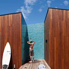 outside shower