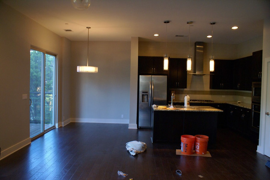 Flooring and paint
