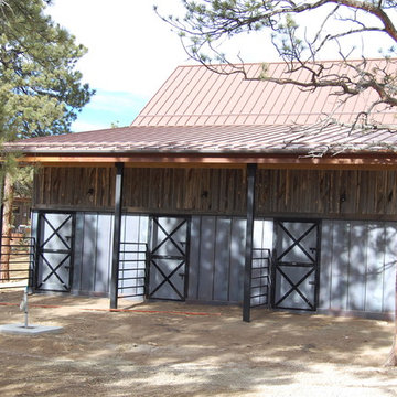Western Rust Standing Seam Metal Roof