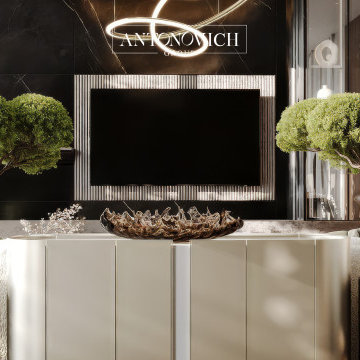 Sleep Sanctuaries: Antonovich Group's Modern Bedroom Mastery