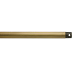Kichler - Fan Down Rod, 18", Natural Brass - 18in. Fan Down rod in Natural Brass. 1in. O.D. x 18in. Threaded