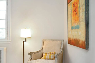 Bedroom - contemporary bedroom idea in Cincinnati