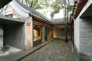 Example of a zen home design design in Other