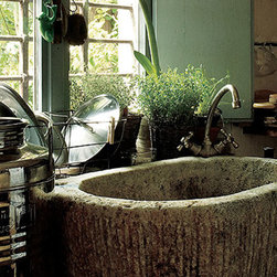 Kitchen Stone Sinks Antique (Mediterranean Style) - Kitchen Sinks