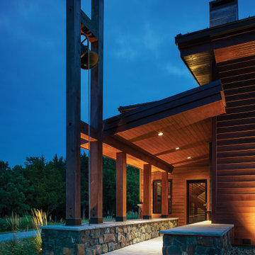 Nebraska Timber Frame Home- Elkhorn River Residence