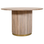 Meridian Furniture - Oakhill Natural Dining Table - Elegant and eye-catching, the stunning natural Oakhill Dining Table from Meridian Furniture is the perfect addition to any space.