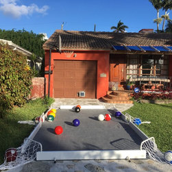 SoccerPool game table, White/Grey - Backyard Play