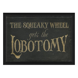 The Artwork Factory - The Squeaky Wheel Framed Artwork - Prints And Posters