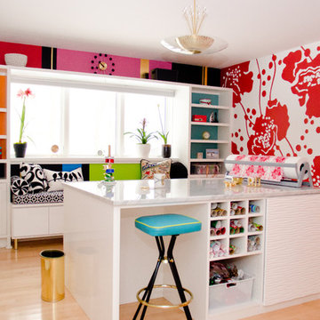 Bright and Beautiful Craft Room