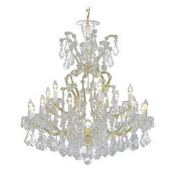 Inviting Home - Maria Theresa Crystal Chandelier - Chandeliers