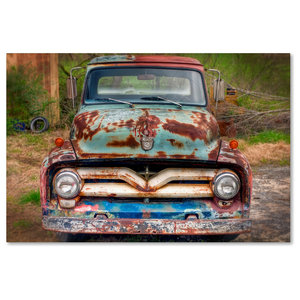 Moes Home Vintage Auto Wall Decor Industrial Prints