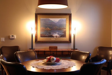 Trendy living room photo in Other