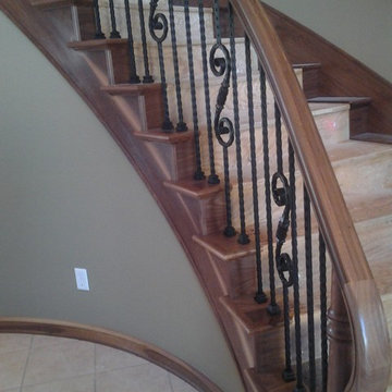 Walnut Stair Case
