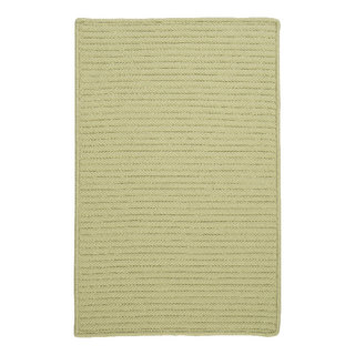 Colonial Mills Simply Home Solid H834 Celery Area Rugs, 4'x6 ...