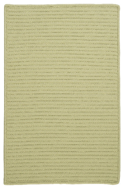 Colonial Mills Simply Home Solid H834 Celery Area Rugs, 4'x6 ...