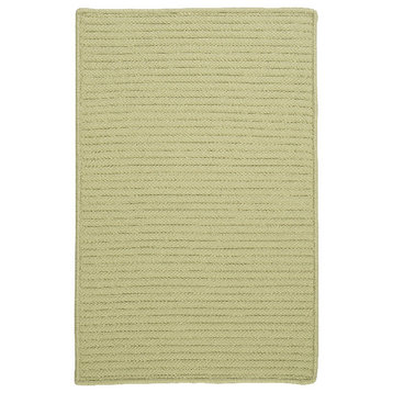 Simply Home Solid Rug, Celery, 6'x6'