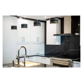 Award Winning Modern Saratoga Kitchen with a Lakeview! - Modern ...