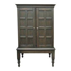 Antique Carved Armoire - Armoires And Wardrobes