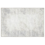 Dalyn Rugs - Winslow WL1 Ivory 2' x 3' Rug - Winslow collection has cutting edge casual patterns and colorways. State of the art prismatic color processing technology allows for thousands of color combinations and shading. Crafted in the USA using foreign & domestic materials and US labor. These area rugs are UV stabilized, fade resistant and stain resistant for long lasting color and durability. Extremely heavy, dense pile with soft feel and cushion with incorporated non-skid rubber backing. This rug collection is perfect for all family members and pet owners. Vacuum your rug regularly or shake out. Use straight suction vacuum only, spot clean with clear water.