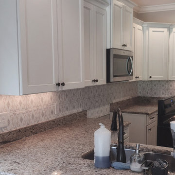 Kitchen Backsplash - Tile & Installation by Exact Tile Inc
