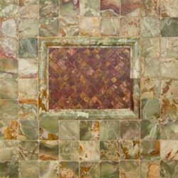 onyx backsplash - Tile