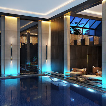 GURU OF LUXURY | LUXURY BOUTIQUE HOTEL RETLAW DESIGN PROJECT | RELAXATION POOL