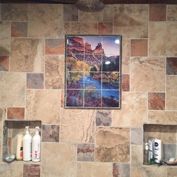 Custom Bathroom Tile Murals - Tile Murals