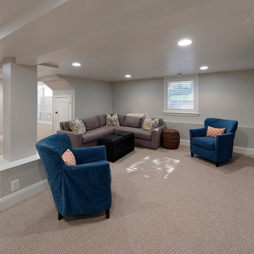 Chevy Chase MD Basement Renovation