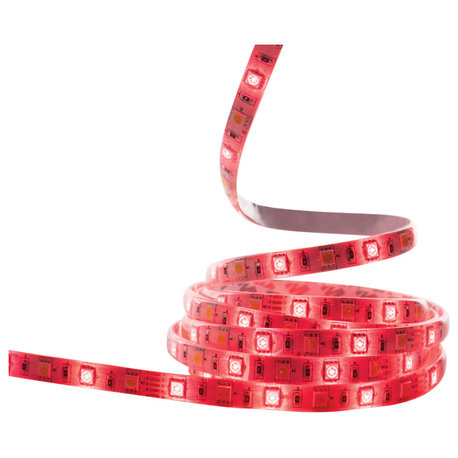 Wi-Fi 5M/16.4 ft. Smart Multicolor Changing RGB LED Plug-In Strip Light