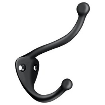 Deltana CAHH3 Double Prong Coat and Hat Hook