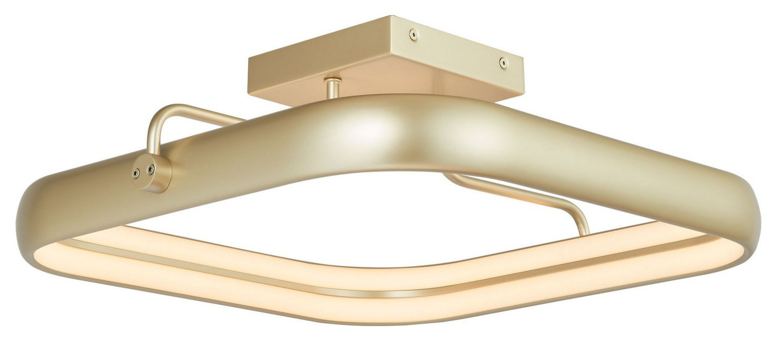 Rave LED Flushmount in Gold - Modern - Flush-mount Ceiling Lighting ...