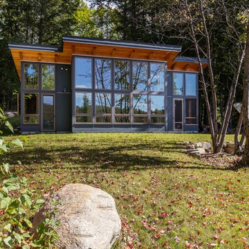 Exterior window wall, capturing light and views.